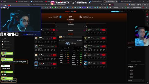 ⭐️ TOP 1 FACEIT PRIMEIRA LIVE DO ANO - !LOJA |!CSGOSKINS|!SOCIAIS |!BANCA - Marinho